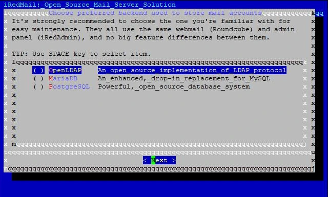 安装 iRedMail 邮件服务器 安装 iRedMail 邮件服务器
